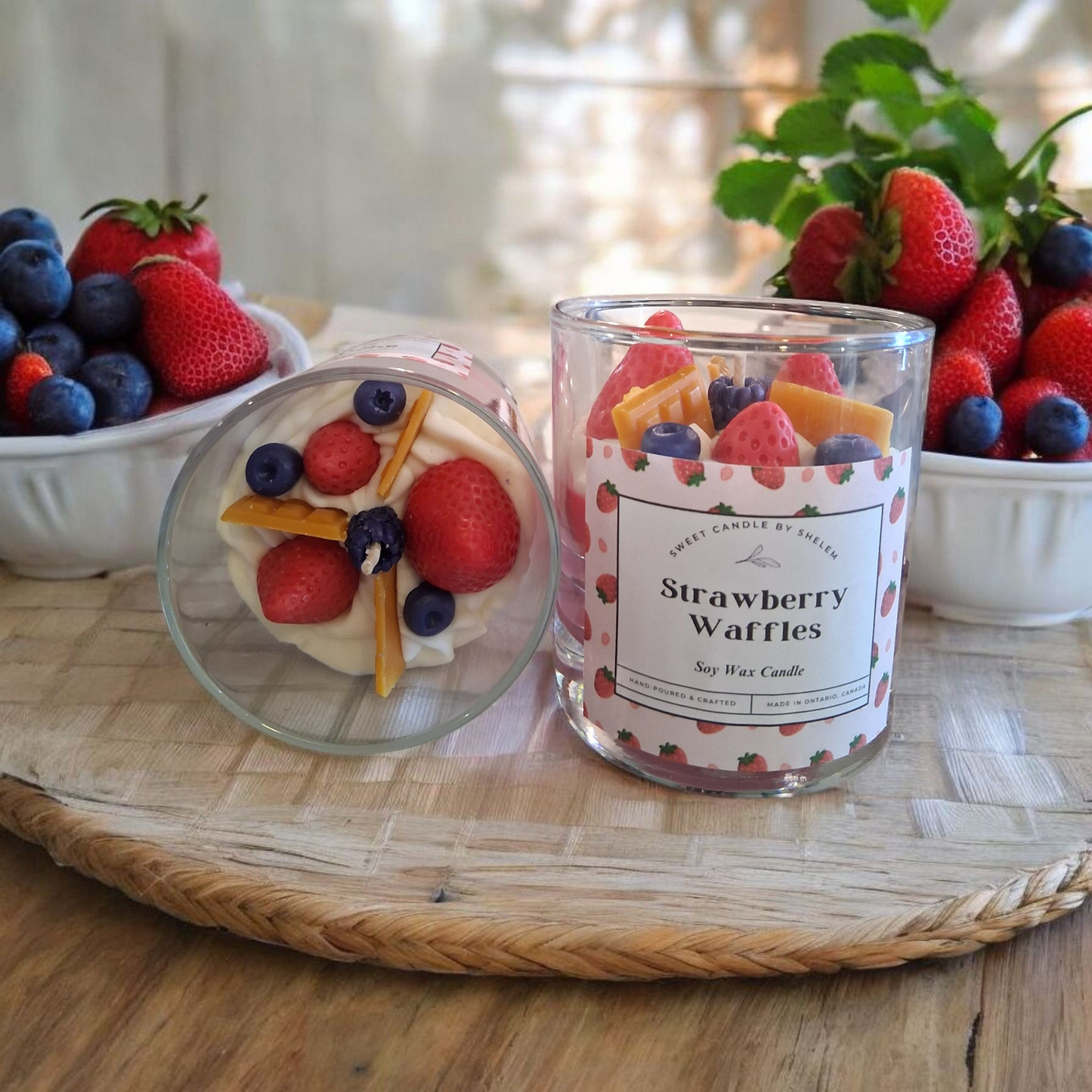 Strawberry Waffles Candle