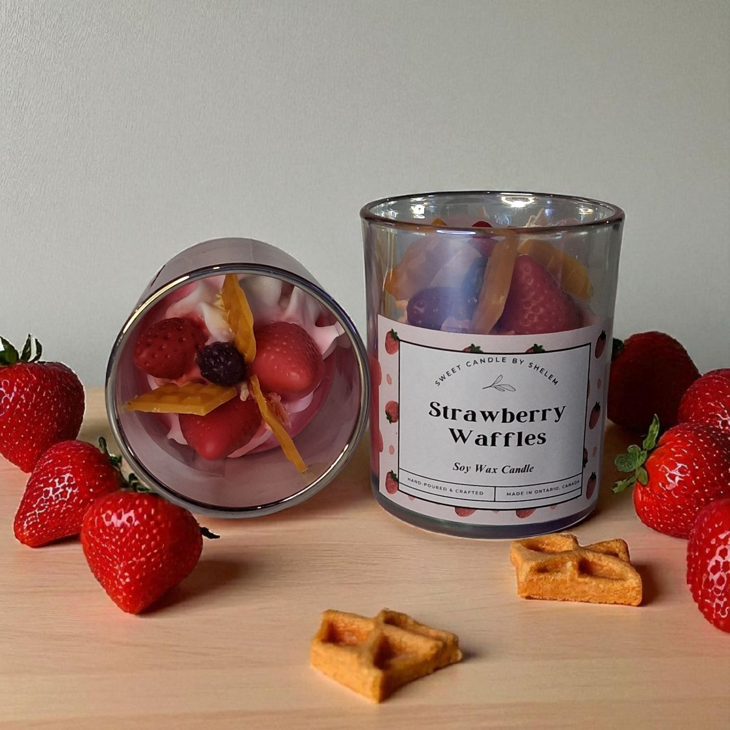 Strawberry Waffles Candle