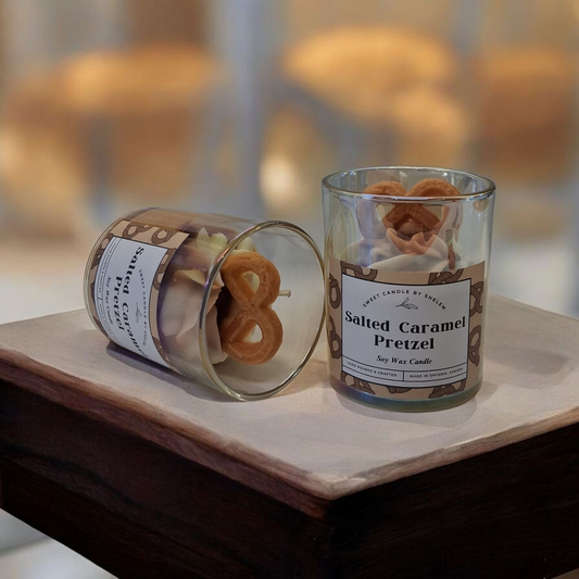 Salted Caramel Pretzel Candle